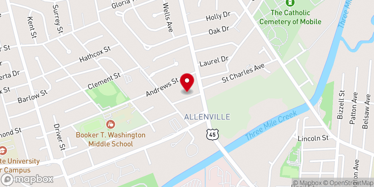 Map showing location of Fore Memorial Church