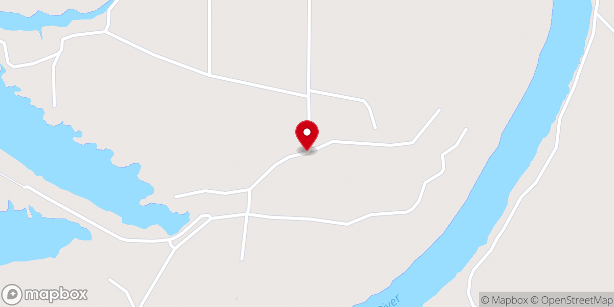 Map showing location of Patton Church Oil Field