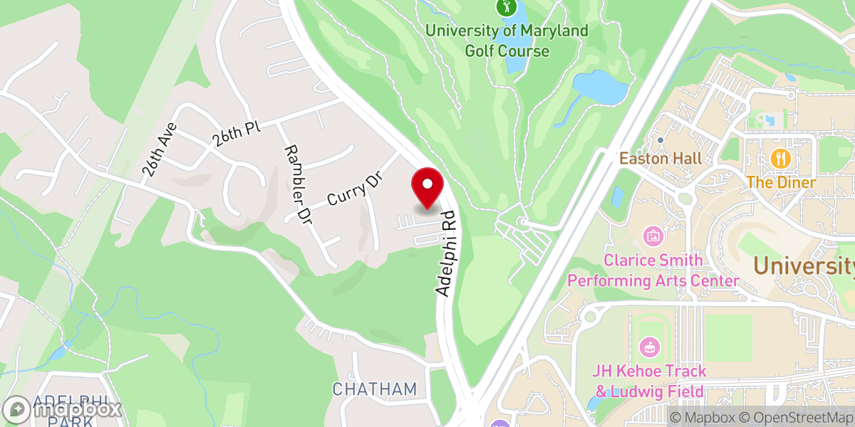 Map showing location of Washington Metropolitan Tamil Congregation (Indians For Christ Tamil Church)