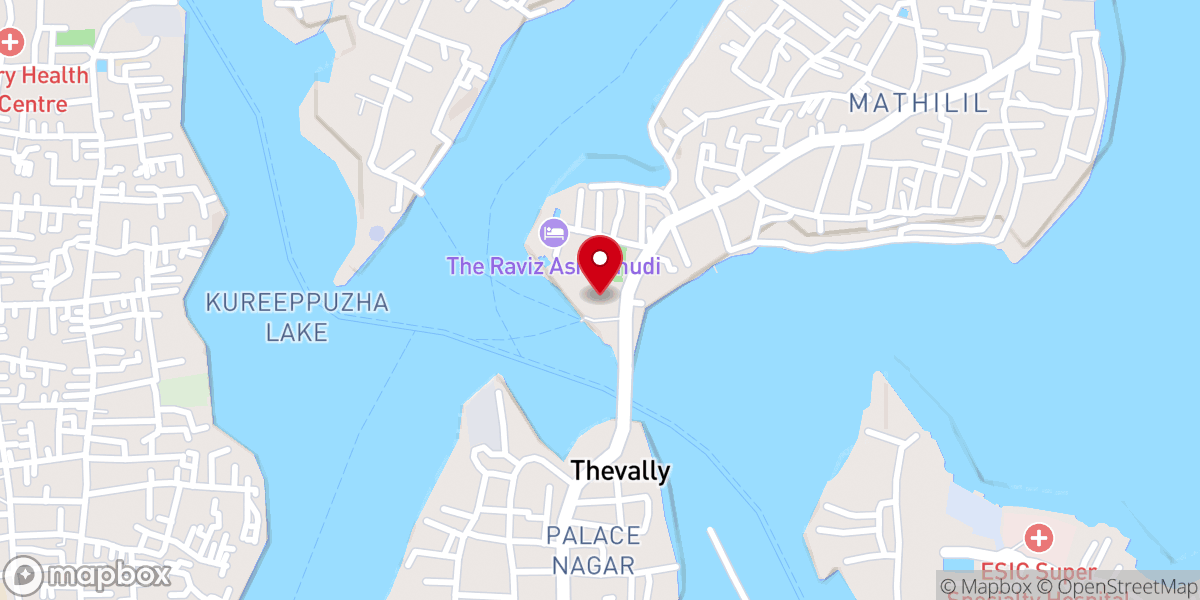 Map showing location of St. Casimir's Church,