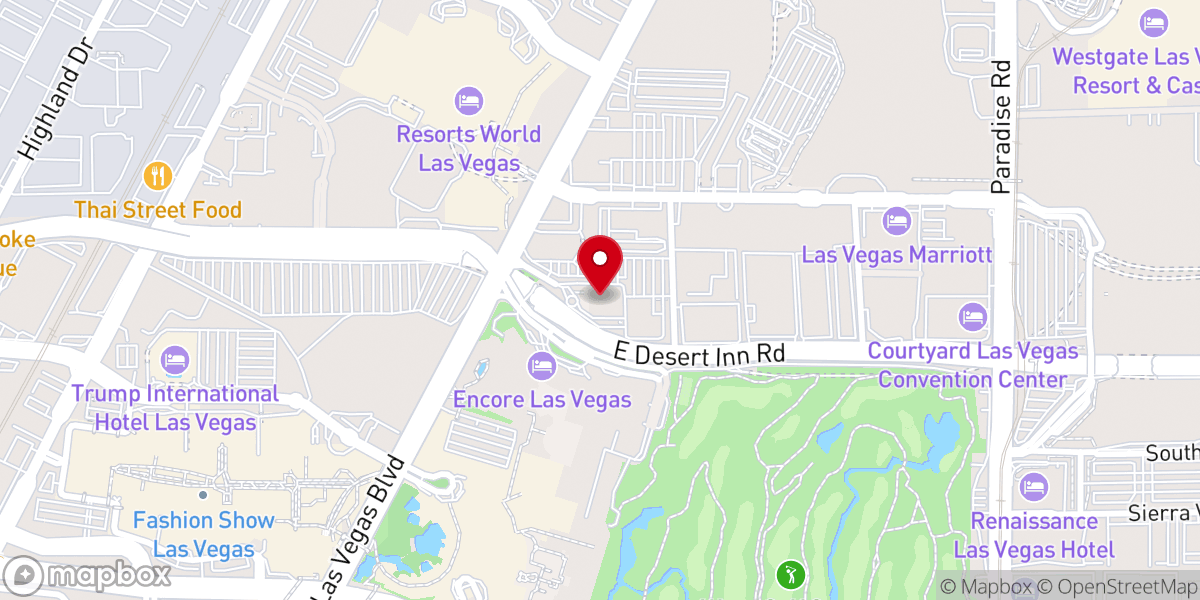 Map showing location of Guardian Angel Cathedral