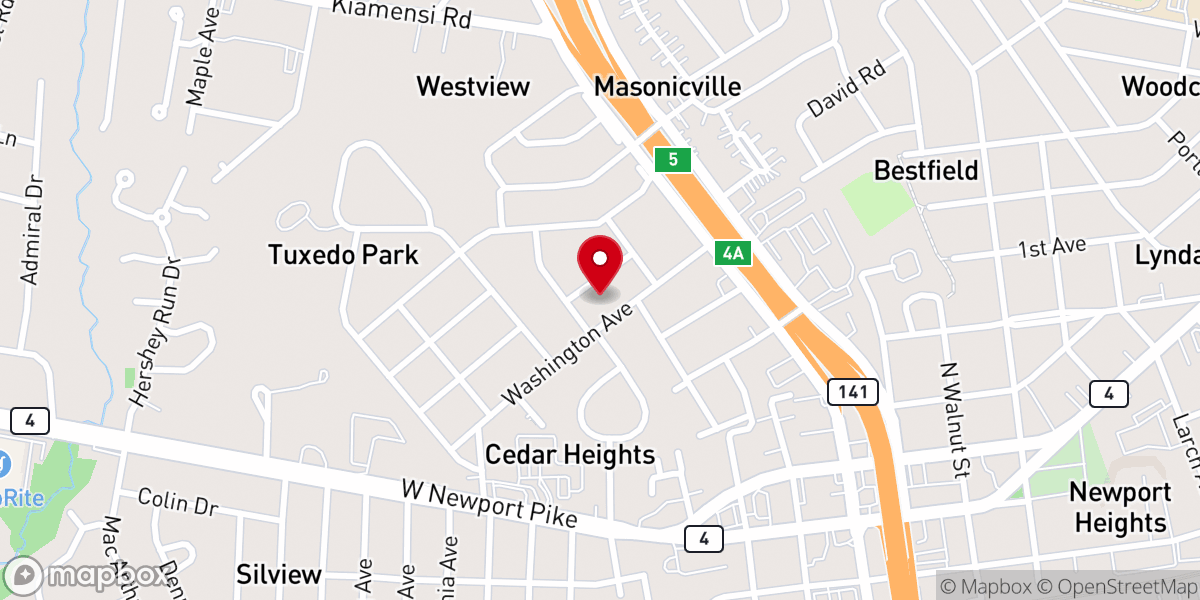 Map showing location of Catalyst Community Church