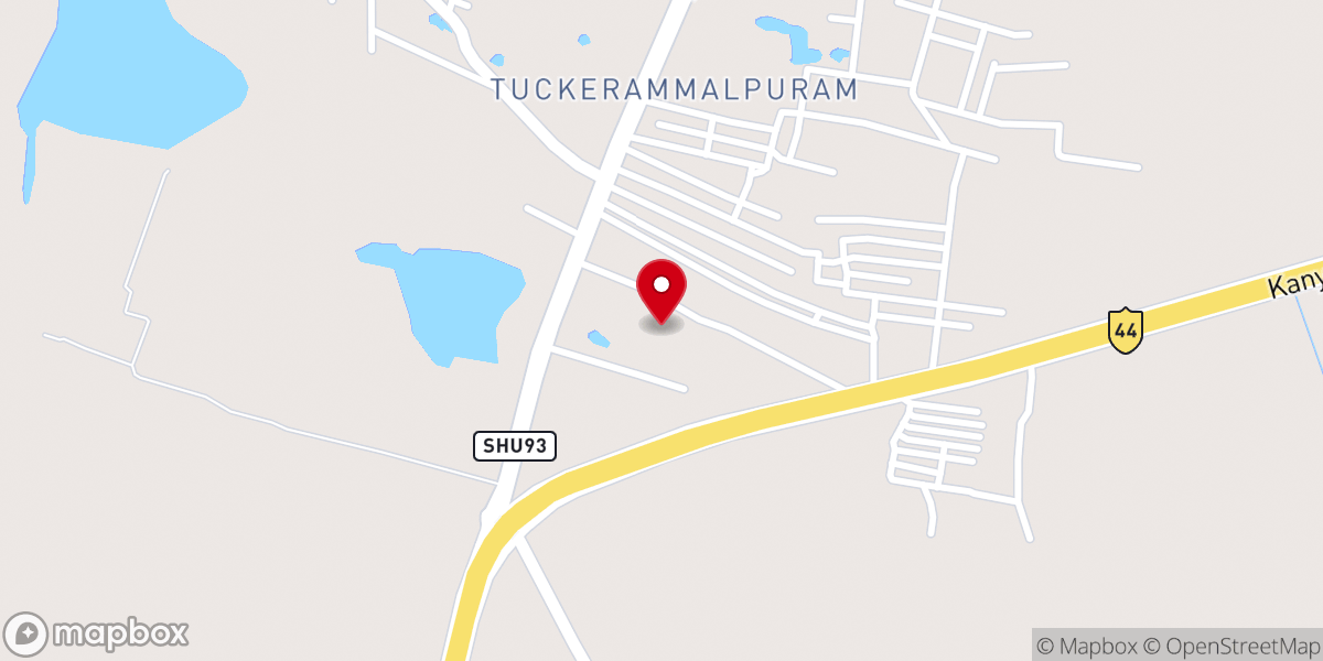 Map showing location of CSI Good Shepherd Church, Jothipuram