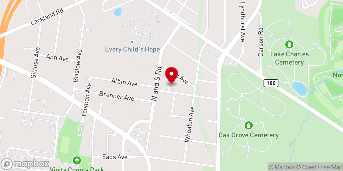Map showing location of Maranatha Church International