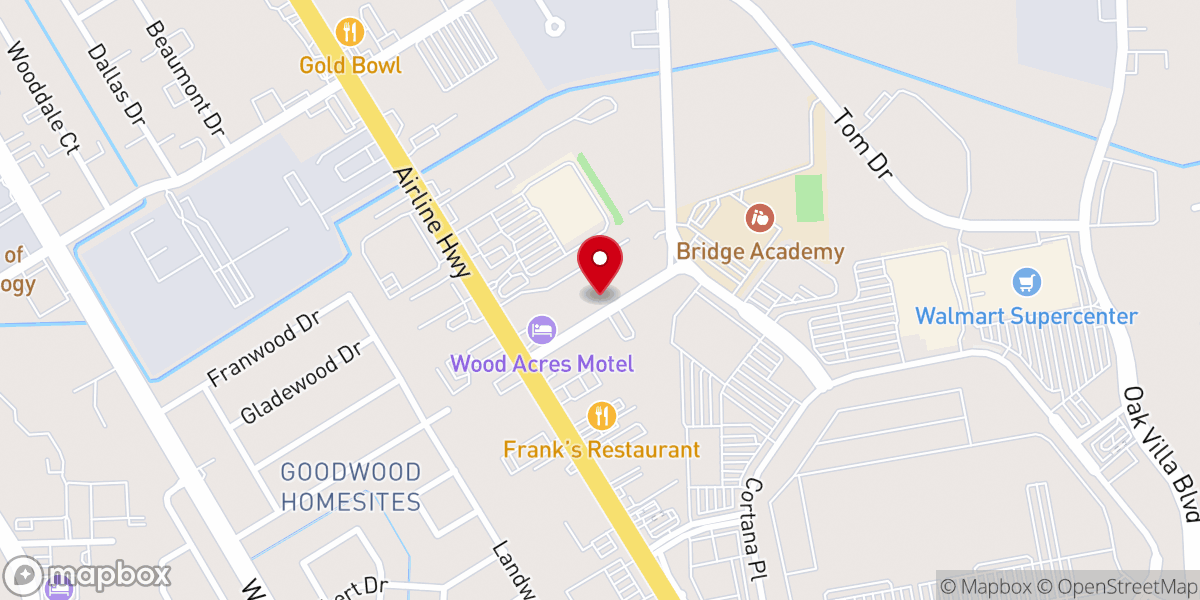 Map showing location of Ebenezer Pentecostal Church