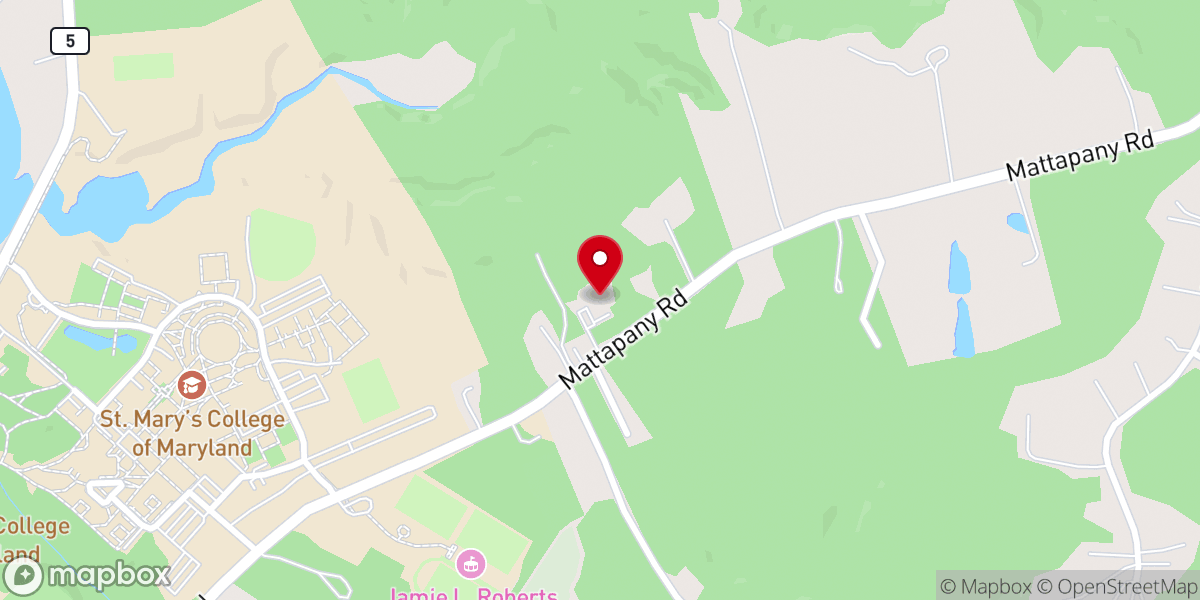 Map showing location of St. Cecilia Catholic Church