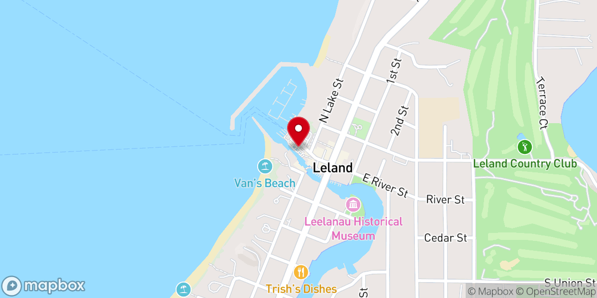 Map showing location of Historic Fishtown