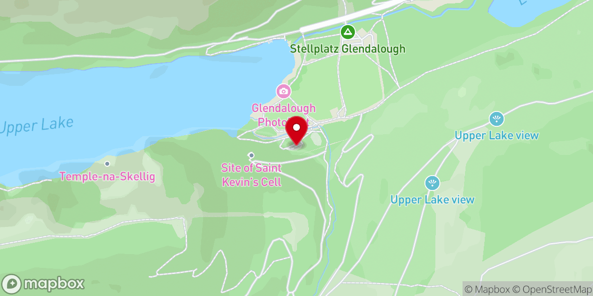 Map showing location of Reefert Church