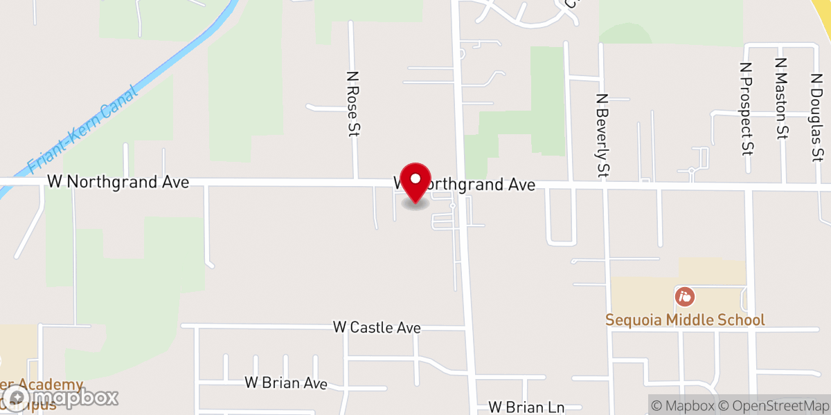 Map showing location of Holy Cross Catholic Church (A Mission of St. Anne's Parish)