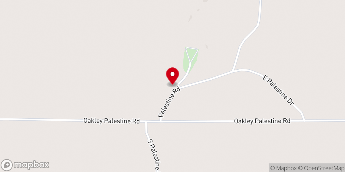 Map showing location of High Pointe Baptist Church