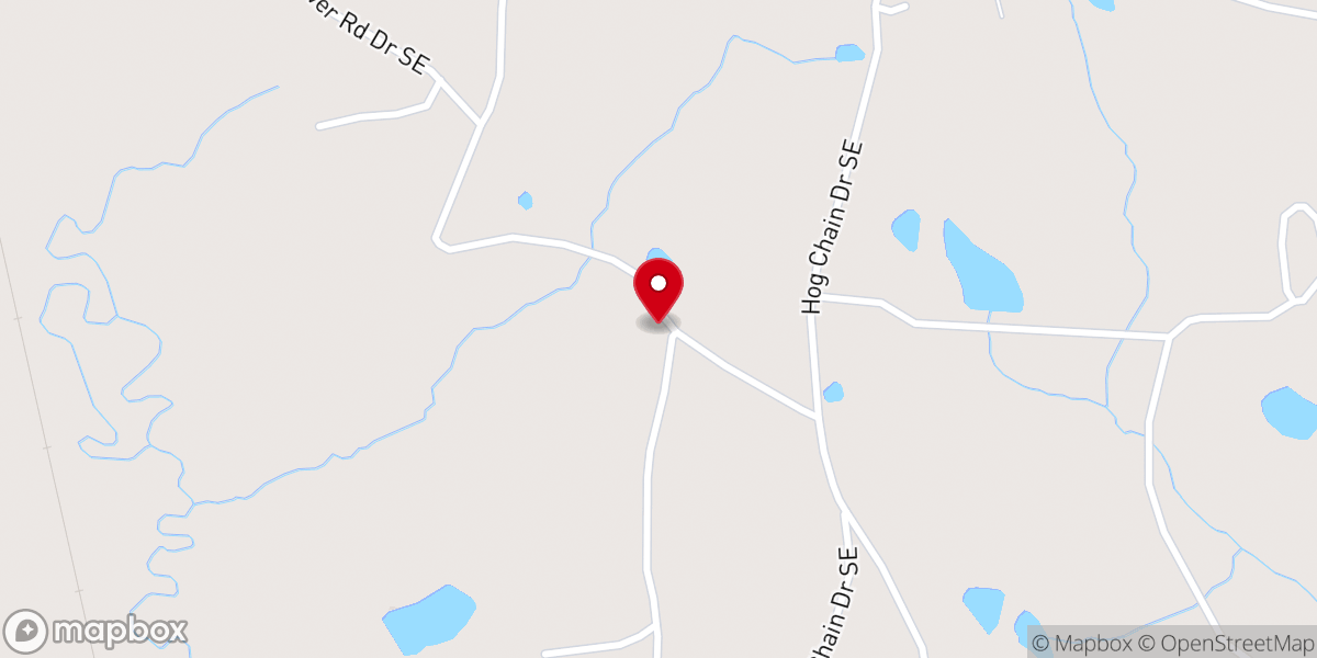 Map showing location of Mt Moriah Baptist Church