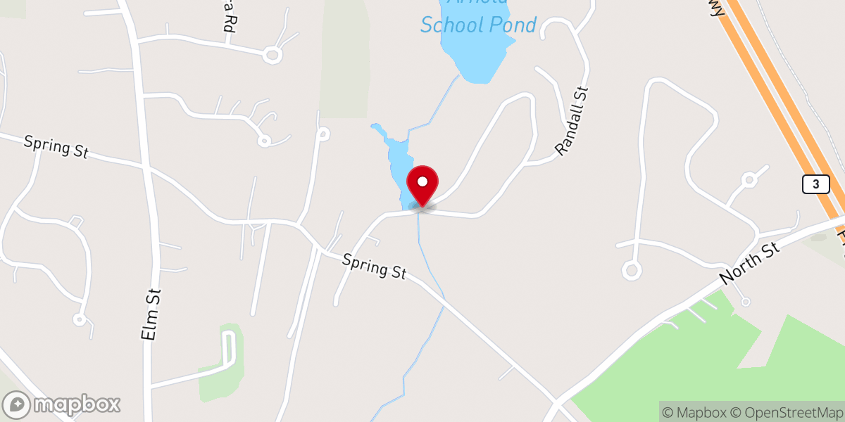 Map showing location of Arnold Hall Conference Center