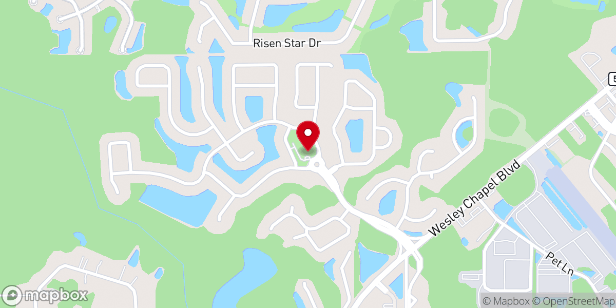 Map showing location of Grand Oaks Masters Association