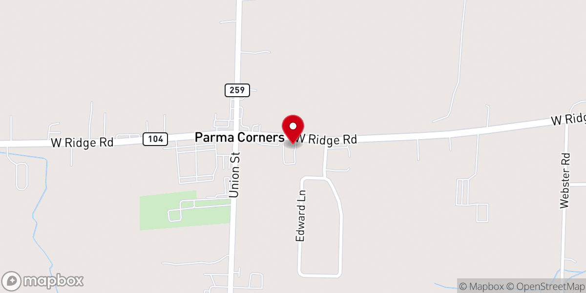 Map showing location of Rochester Karen Baptist Church