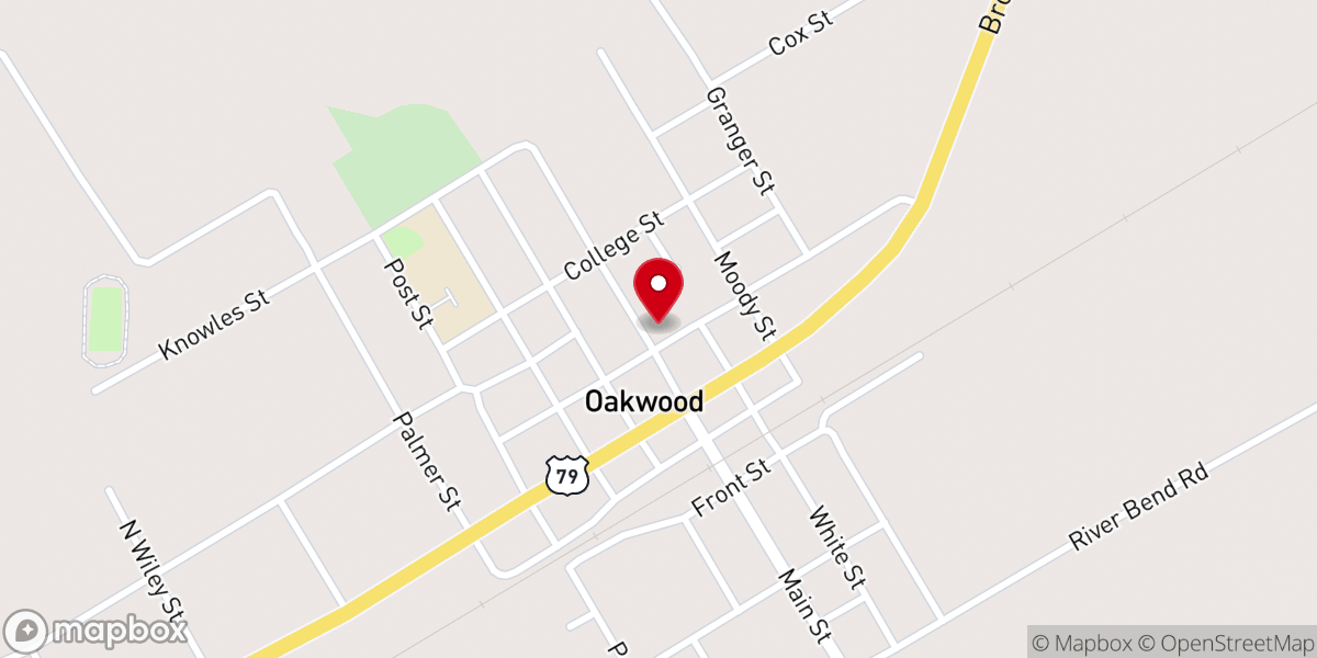 Map showing location of Back To the Bible Church