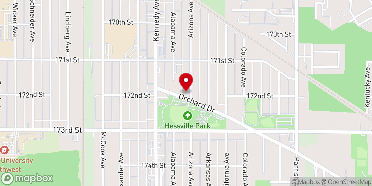 Map showing location of Our Lady Of Perpetual Help Catholic Church