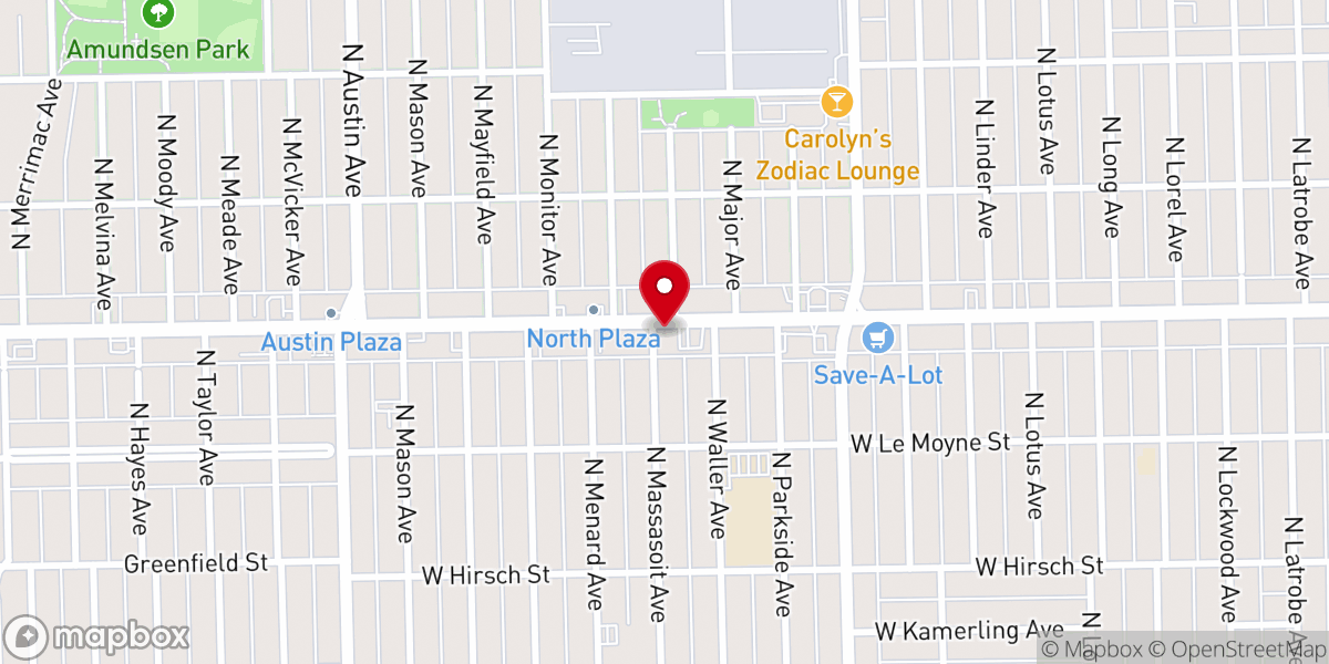 Map showing location of Word of Life Christ Center