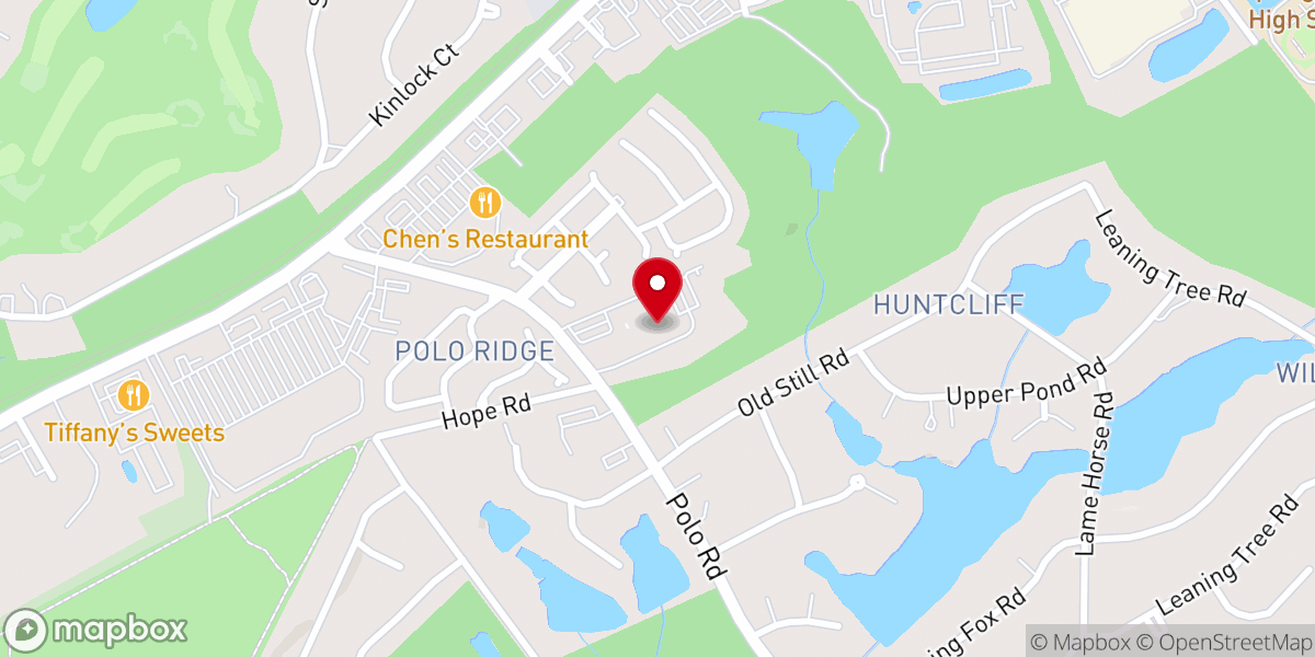 Map showing location of Spring Valley Baptist Church