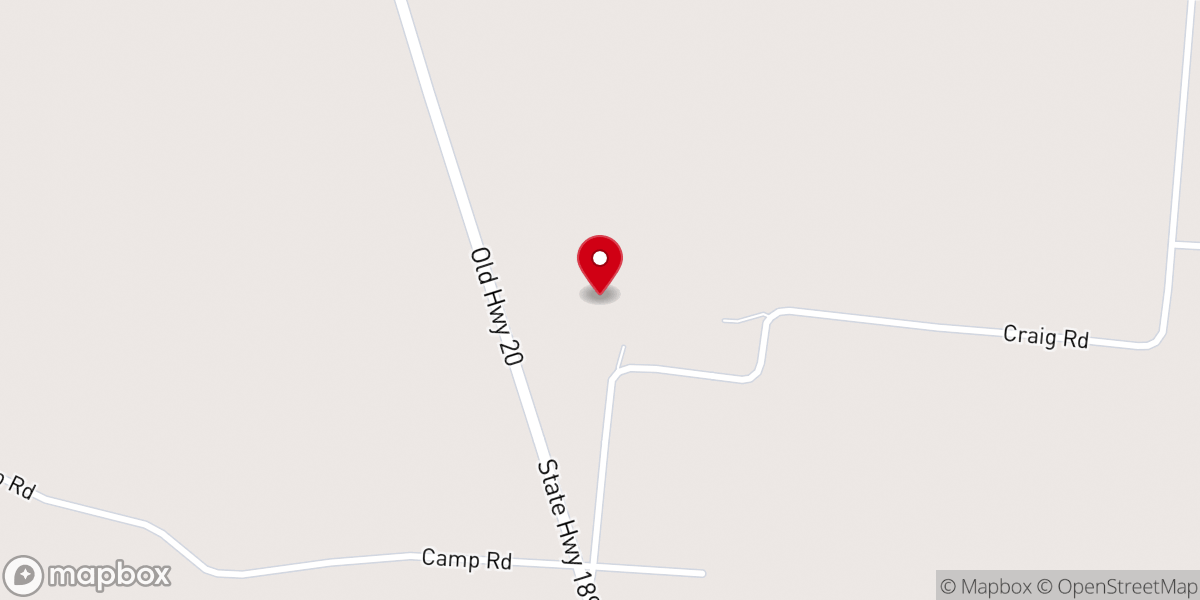 Map showing location of Bowen Chapel (historical)