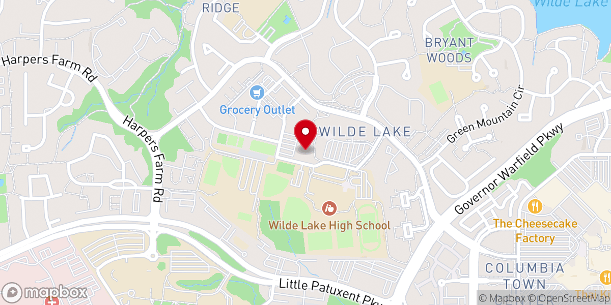 Map showing location of The Christian Worship Center (JCMHC)