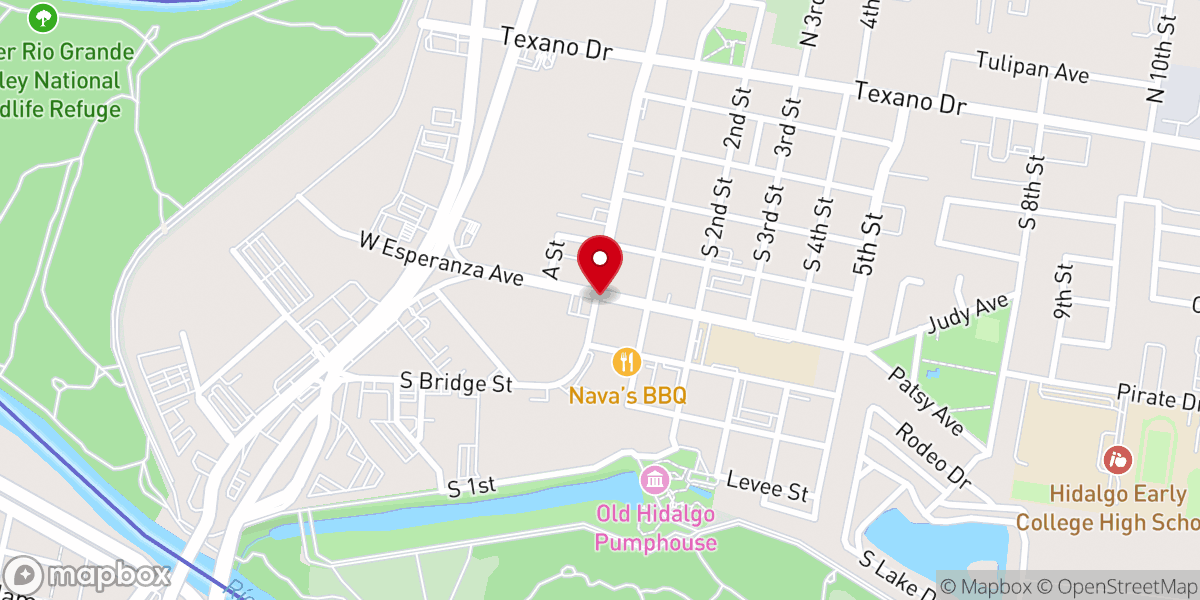 Map showing location of Bernabe Latin-american Ministries Inc