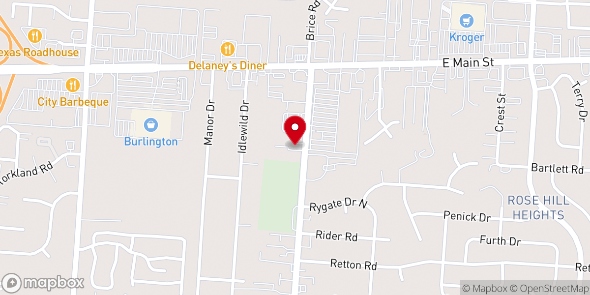 Map showing location of The House of Prayer Ministries
