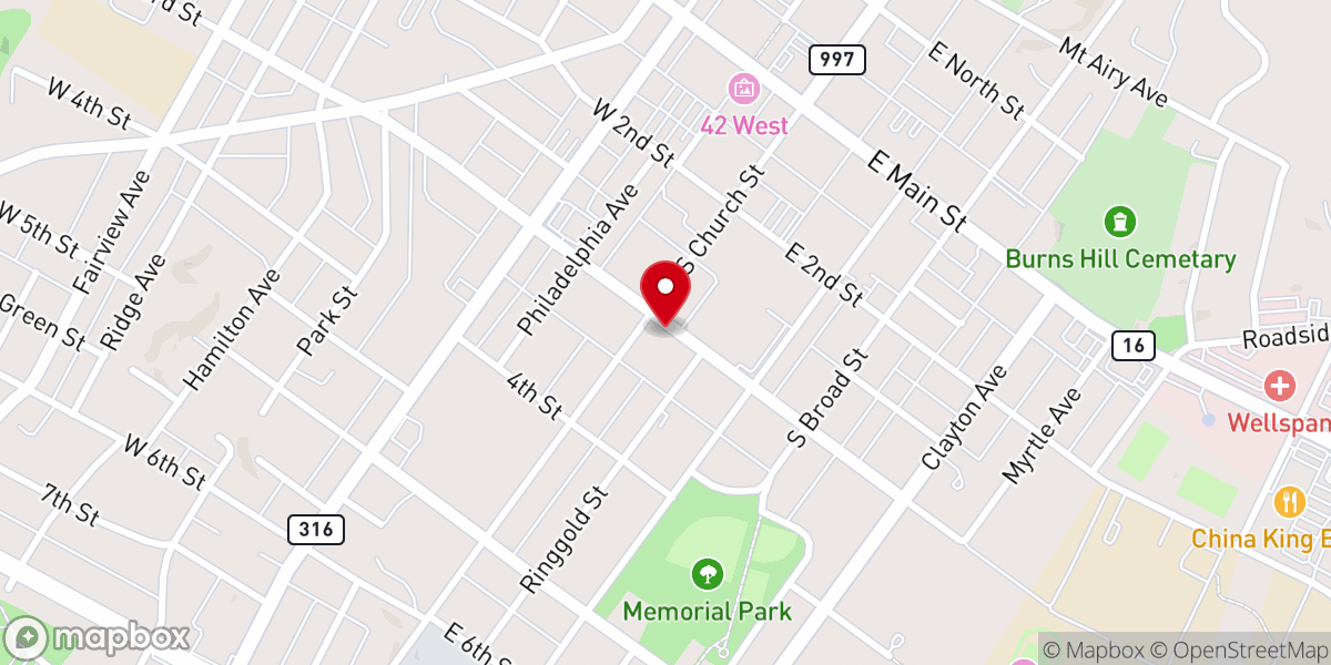 Map showing location of Mole James