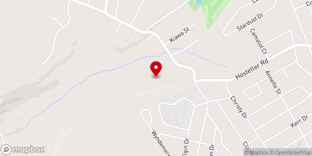 Map showing location of Trinity Presbyterian Church, PCA
