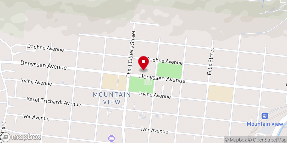 Map showing location of Dutch Reformed church Wonderboompoort