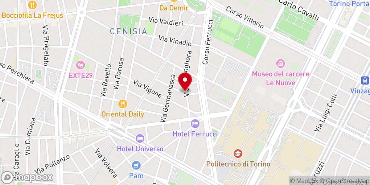 Map showing location of Chiesa dei Fratelli