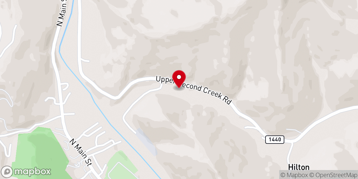 Map showing location of Bethel Church