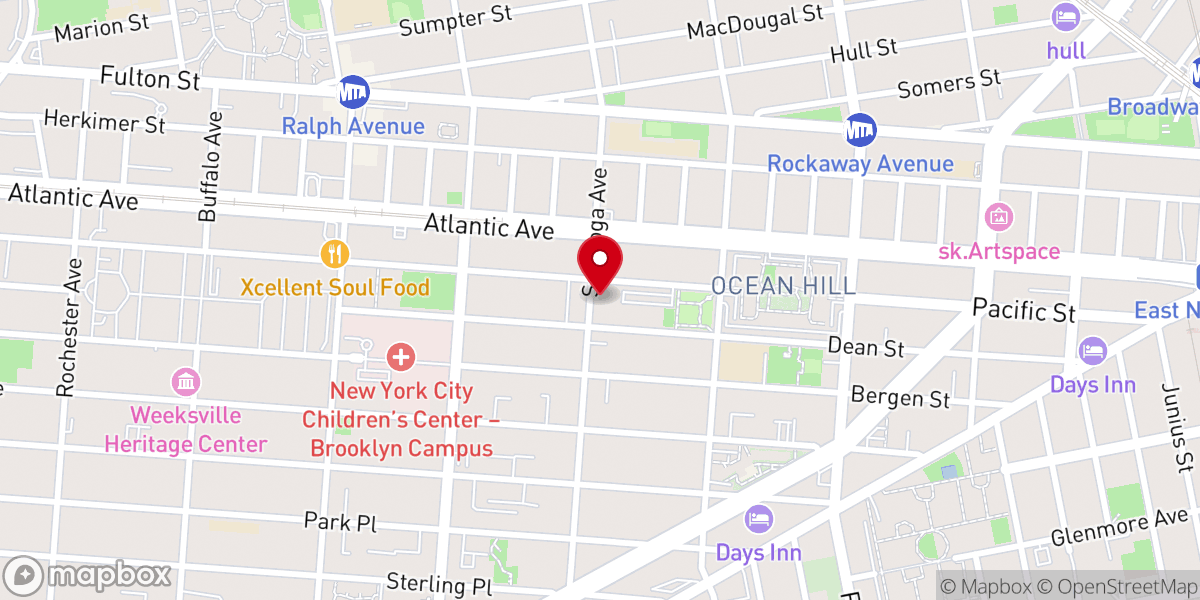 Map showing location of Shma Yisrael Inc