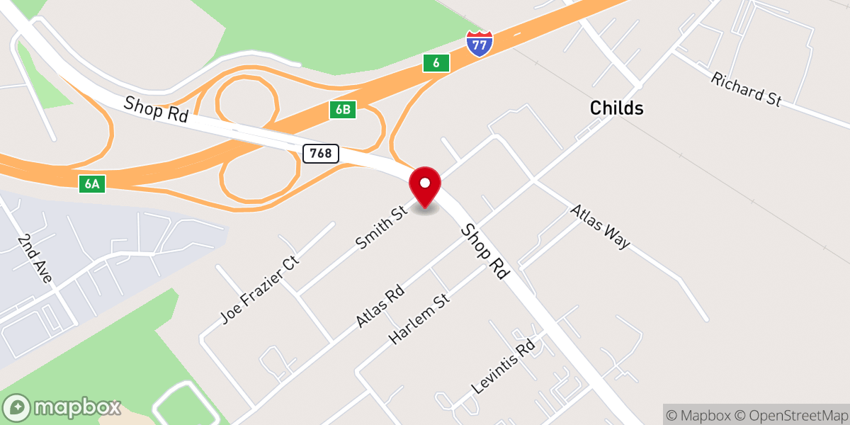Map showing location of Apostle By Faith Inc