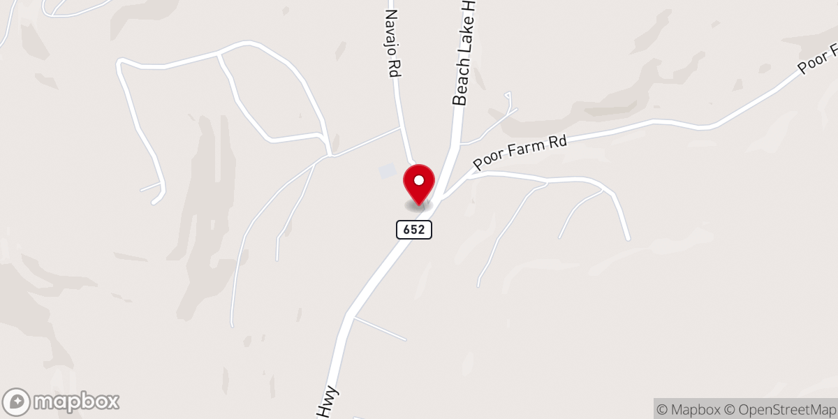 Map showing location of Living Word Church