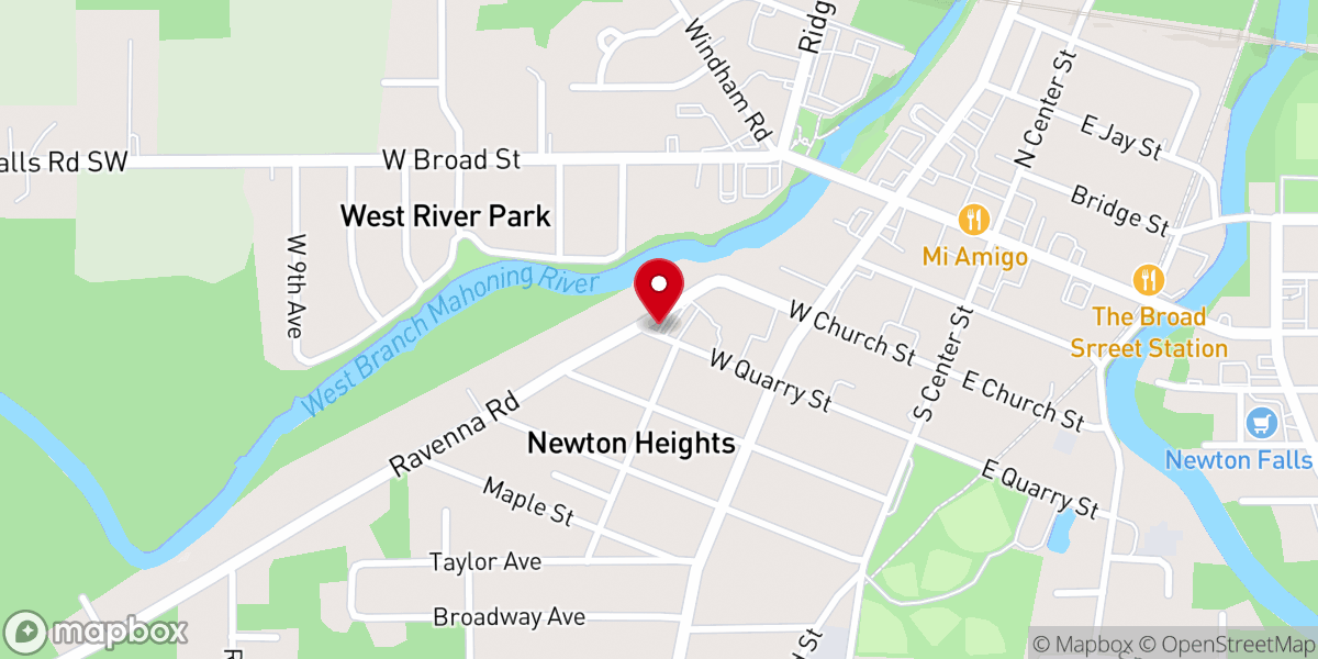 Map showing location of Saint Josephs Catholic Church