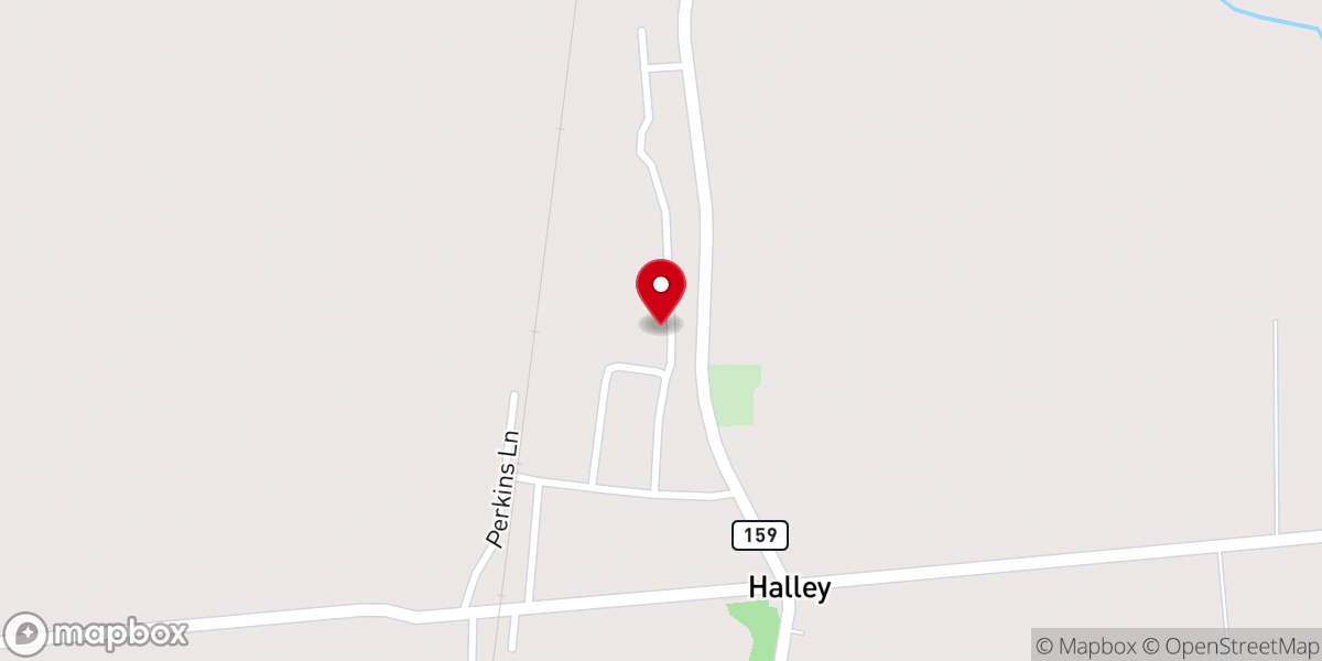 Map showing location of Lightwood Church