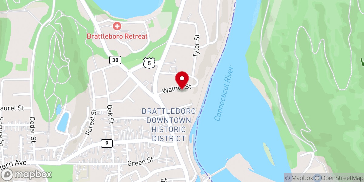 Map showing location of Saint Michaels Church