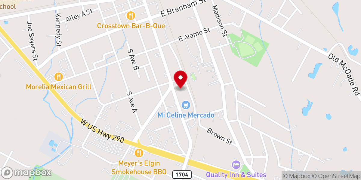 Map showing location of Monte de los Olivos