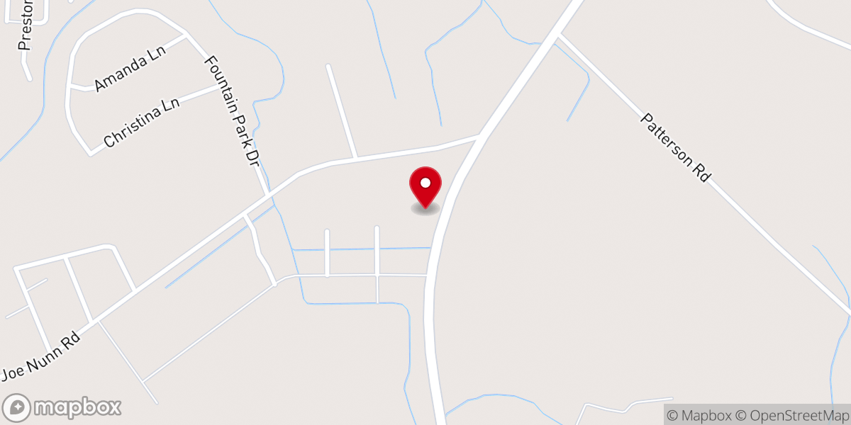 Map showing location of Peoples church