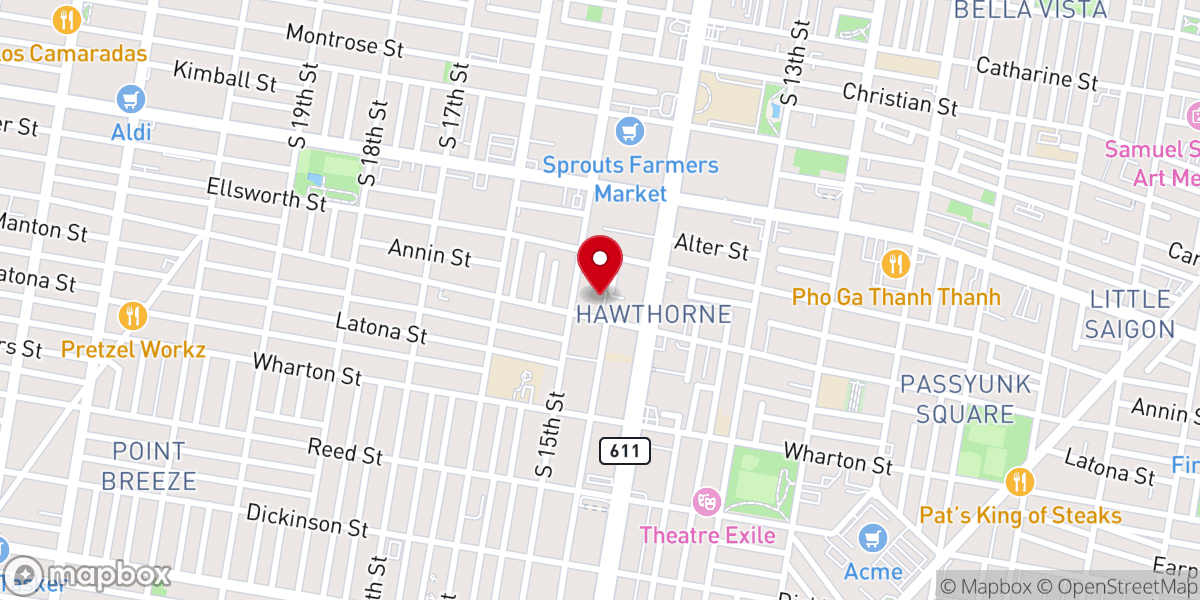 Map showing location of Breathe Partners