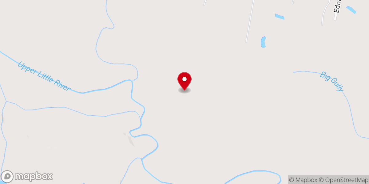 Map showing location of Lillington First Missionary Baptist Church
