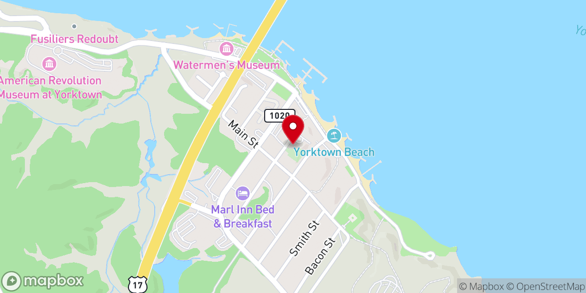 Map showing location of Grace Episcopal Church