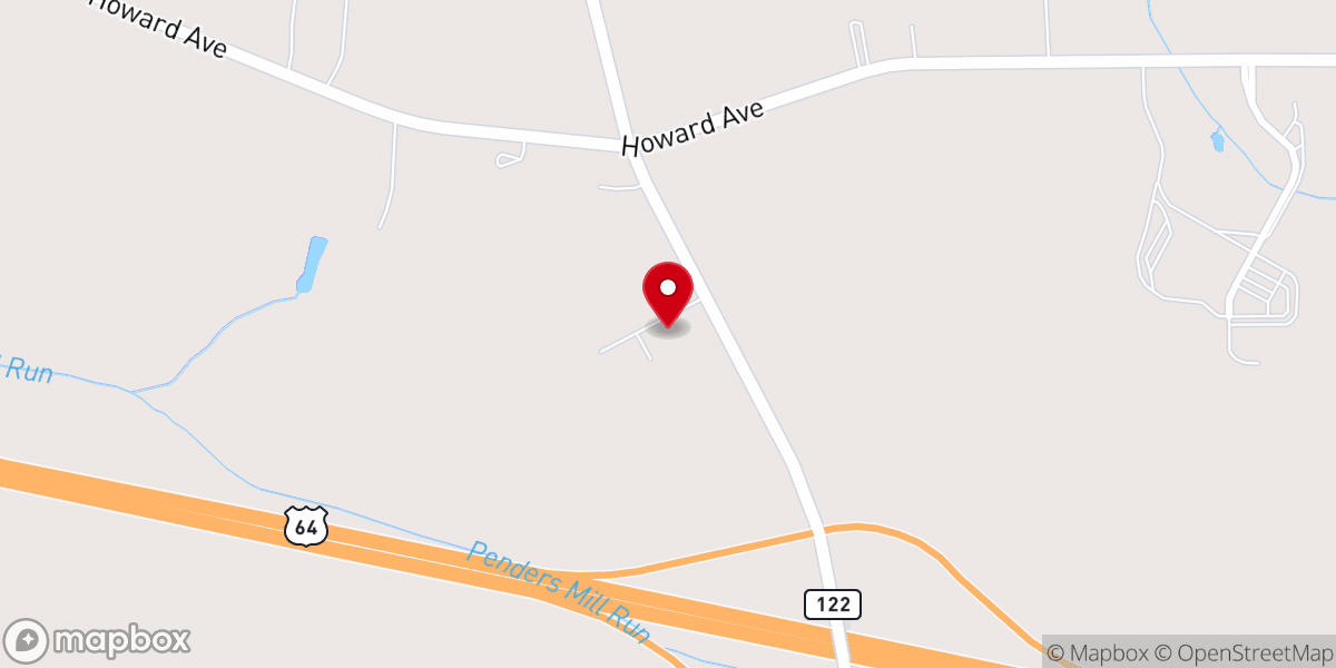 Map showing location of Word of Life International Church