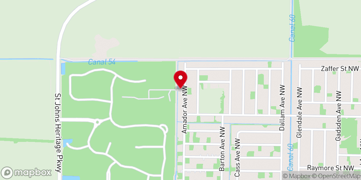 Map showing location of Harris Establishment Farms - U-Pick & Farm Adventures