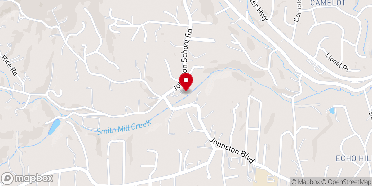 Map showing location of Access Church
