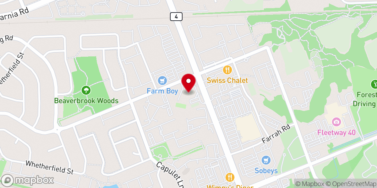 Map showing location of West London Alliance Church