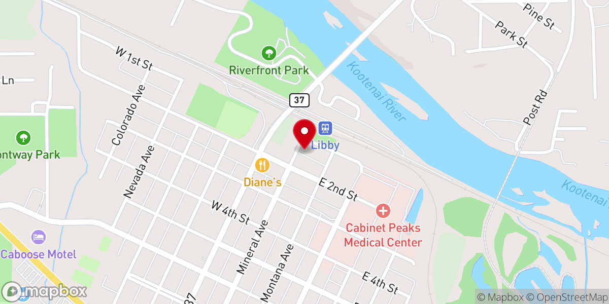 Map showing location of Anabaptist Connections Inc
