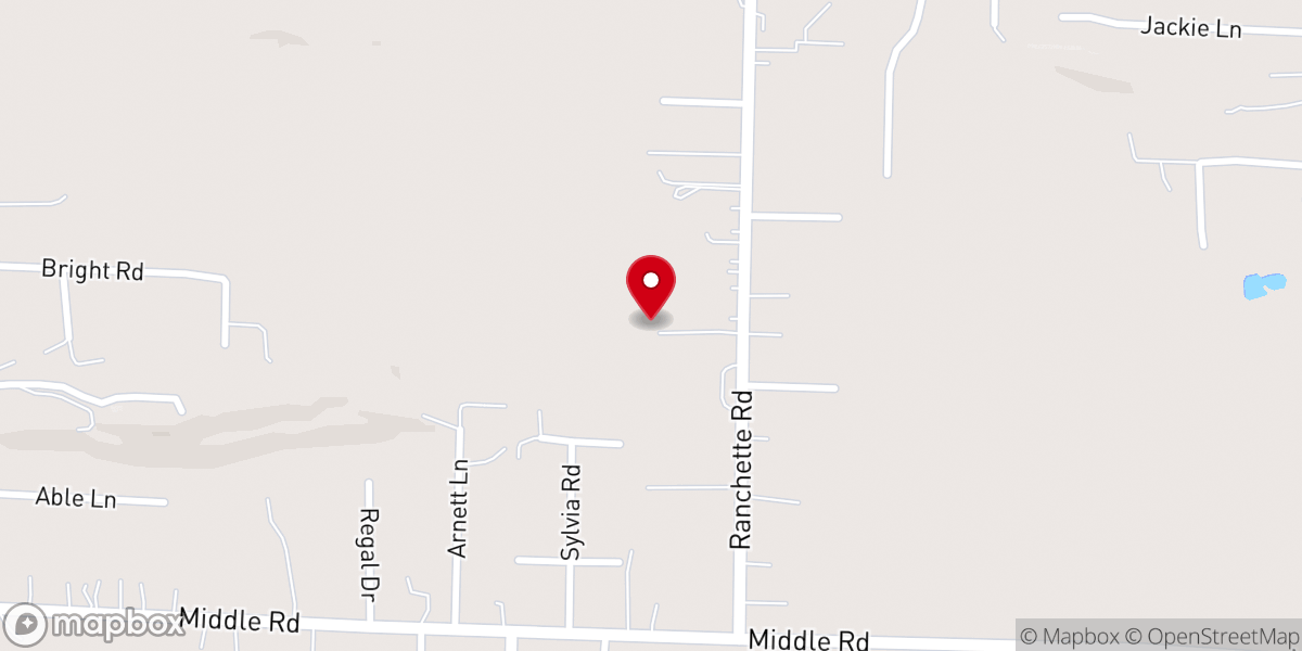 Map showing location of Calvary Temple New Life Ministries