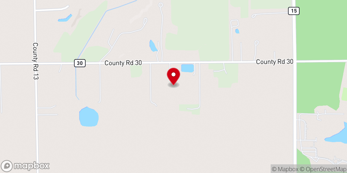 Map showing location of Mount Moriah