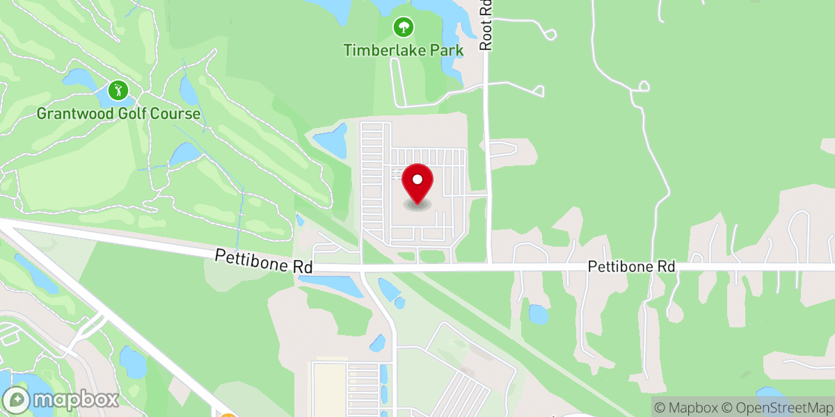 Map showing location of Parkside Church